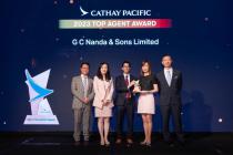 Cathay Dragon, Top Agent Award